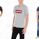 514 Straight Fit Pants, $40 | Housemark Tee, $20 | 511 Slim Fit Stretch Jeans, $50